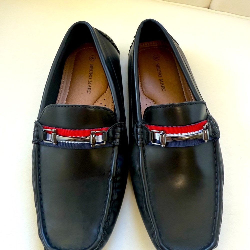 Bruno Marc Youth Loafers
